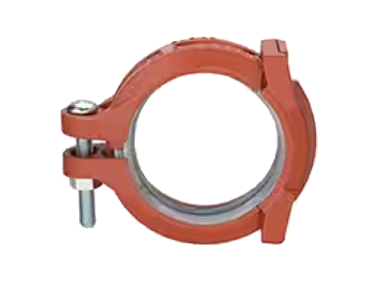 One-bolt grooved coupling